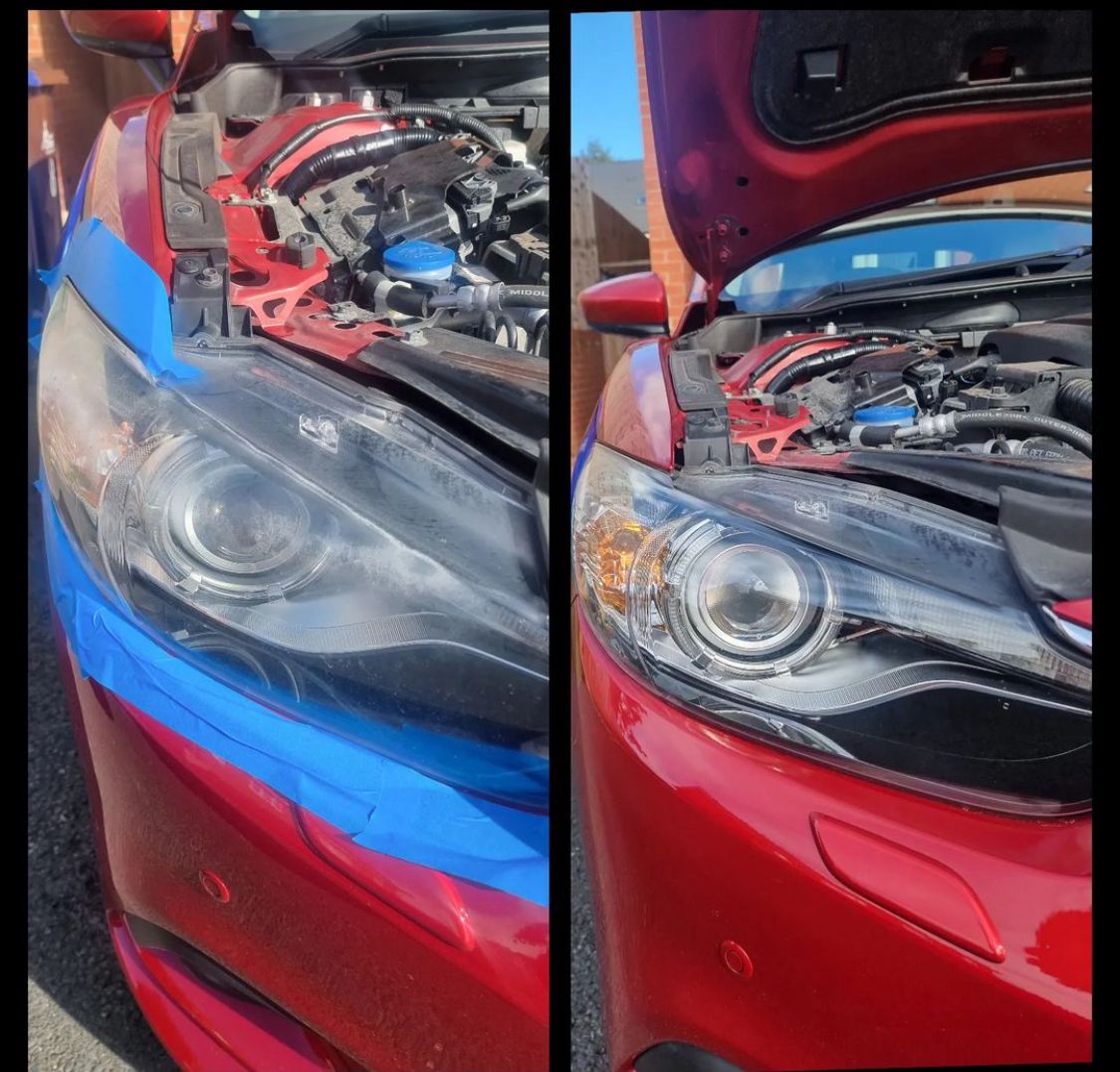 Headlight Restoration Prestige Detailing Services